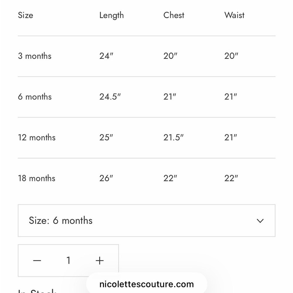 Nicolette’s Couture Christening Gown Lace Baptism Dress White 6 Months - Picture 11 of 12